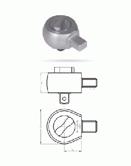 BlueTork 蓝特扭力扳手 扭力扳手头 扭力扳手插件